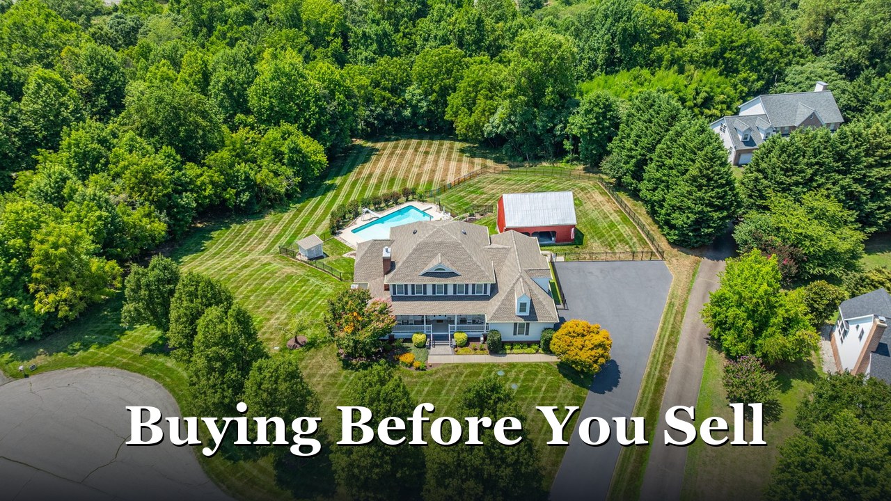 A Southern Maryland home for sale while its owners search for their next house.