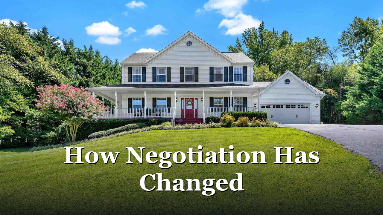 A Calvert County home with a driveway, where offers were once presented and answers awaited in person.