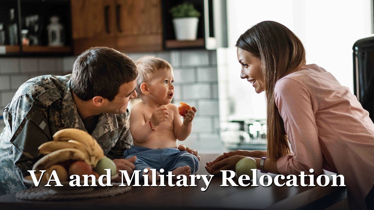 A military family at home in Southern Maryland after a relocation purchase.